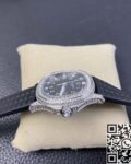 PPF Factory Fake Patek Philippe Aquanaut 5069G-001 Women’s Diamond Watch