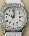 PPF Factory Replica Patek Philippe Aquanaut 5069G-011 Women’s Diamond Watch