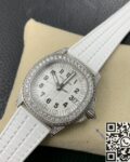 PPF Factory Replica Patek Philippe Aquanaut 5069G-011 Women’s Diamond Watch