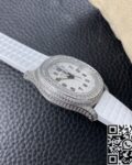 PPF Factory Replica Patek Philippe Aquanaut 5069G-011 Women’s Diamond Watch