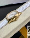 PPF Factory Replica Patek Philippe Aquanaut 5068R-010 Women’s Rose Gold Diamond Watch