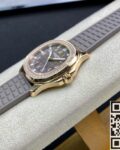 PPF Factory Replica Patek Philippe Aquanaut 5068R Women’s Rose Gold Diamond Watch