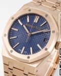 APS Factory Replica Audemars Piguet Royal Oak 15510OR.OO.1320OR.03 Rose Gold Blue Dial Watch