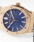 APS Factory Replica Audemars Piguet Royal Oak 15510OR.OO.1320OR.03 Rose Gold Blue Dial Watch