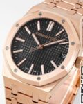 APS Factory Fake Audemars Piguet Royal Oak 15510OR.OO.1320OR.04 Rose Gold Black Dial Watch