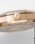 APS Factory Replica Audemars Piguet Royal Oak 15510OR.OO.D002CR.02 Rose Gold Black Dial Watch