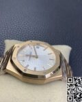 ZF Factory Replica Audemars Piguet Royal Oak 15500 Rose Gold White Dial Watch