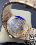 ZF Factory Replica Audemars Piguet Royal Oak 15500 Rose Gold White Dial Watch