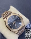 ZF Factory Replica Audemars Piguet Royal Oak 15500OR.OO.1220OR.01 Rose Gold Black Dial Watch