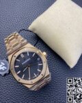 ZF Factory Replica Audemars Piguet Royal Oak 15500OR.OO.1220OR.01 Rose Gold Black Dial Watch