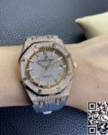 GS Factory Replica Audemars Piguet Royal Oak 15402OR.ZZ.D003CR.01 Rose Gold Watches