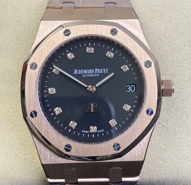 GS Factory Replica Audemars Piguet Royal Oak 15202 Rose Gold Watches