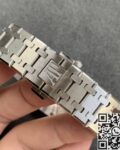 JF Factory Replica Audemars Piguet Royal Oak 67651ST.ZZ.1261ST.01 Silver Diamond Watch