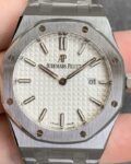 JF Factory Replica Audemars Piguet Royal Oak 67651ST Silver Dial Watch