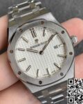 JF Factory Replica Audemars Piguet Royal Oak 67651ST Silver Dial Watch