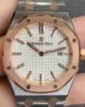 JF Factory Fake Audemars Piguet Royal Oak 67651ST Rose Gold Watches