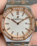 JF Factory Replica Audemars Piguet Royal Oak 67651SR.ZZ.1261SR.01 Rose Gold Diamond Watch