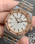 JF Factory Replica Audemars Piguet Royal Oak 67651SR.ZZ.1261SR.01 Rose Gold Diamond Watch