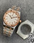 JF Factory Replica Audemars Piguet Royal Oak 67651SR.ZZ.1261SR.01 Rose Gold Diamond Watch