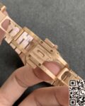 JF Factory Fake Audemars Piguet Royal Oak 67651ST Full Rose Gold Watch