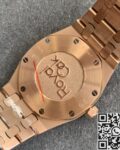 JF Factory Fake Audemars Piguet Royal Oak 67651ST Full Rose Gold Watch