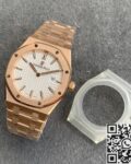 JF Factory Fake Audemars Piguet Royal Oak 67651ST Full Rose Gold Watch