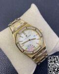 JF Factory Replica Audemars Piguet Royal Oak 67651SR Gold Diamond Watch