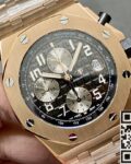 APF Factory Replica Audemars Piguet Royal Oak Offshore 26470OR.OO.1000OR.02 Gray Ruthenium Panda Plate