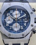 APF Factory Replica Audemars Piguet Royal Oak Offshore 26470ST.OO.A027CA.01 Blue Panda Plate