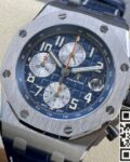 APF Factory Replica Audemars Piguet Royal Oak Offshore 26470ST.OO.A027CA.01 Blue Panda Plate