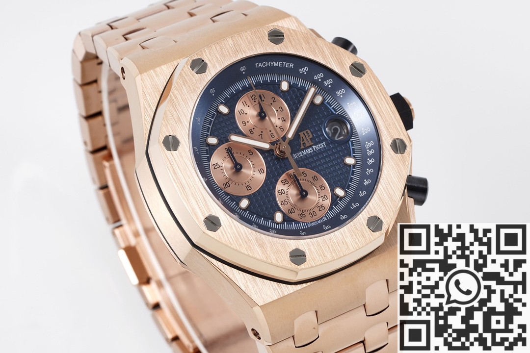 APF Factory Fake Audemars Piguet Royal Oak Offshore 26238OR.OO.2000OR.01 Dark Blue Dial Watch