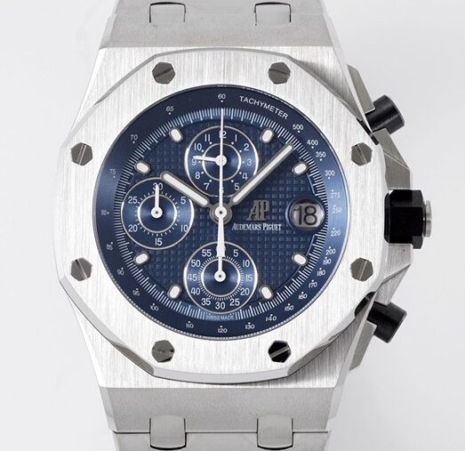 APF Factory Replica Audemars Piguet Royal Oak Offshore 26238ST.OO.2000ST.01 Blue Dial