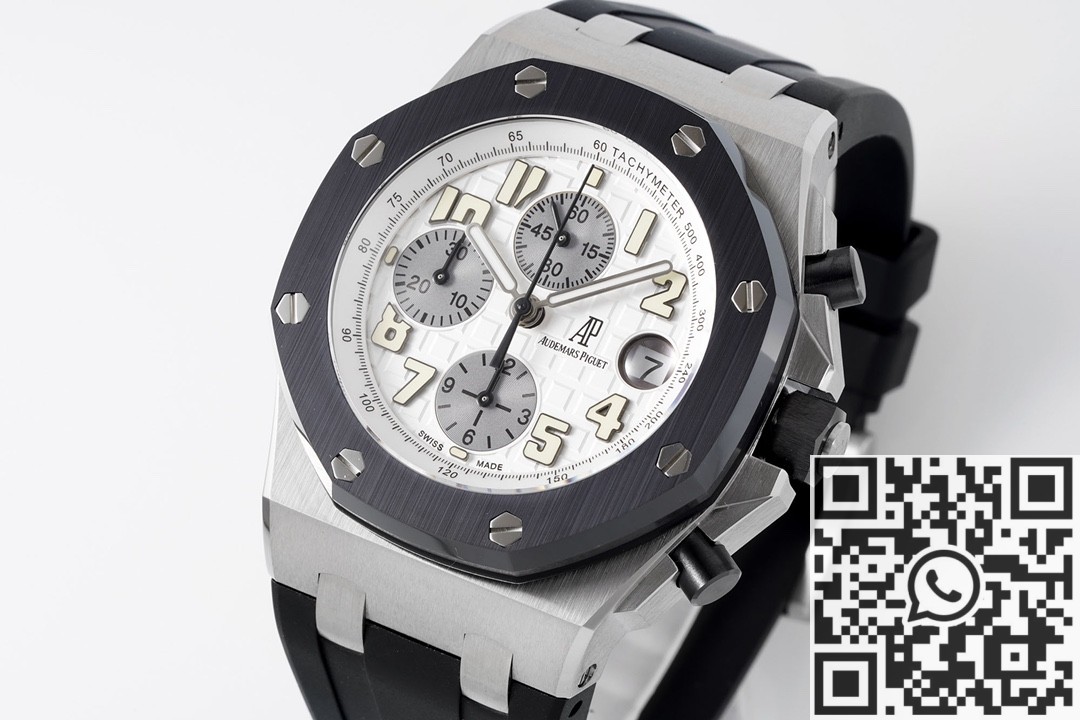 APF Factory Replica Audemars Piguet Royal Oak Offshore 25940SK.OO.D002CA.02 Silver Dial Watch