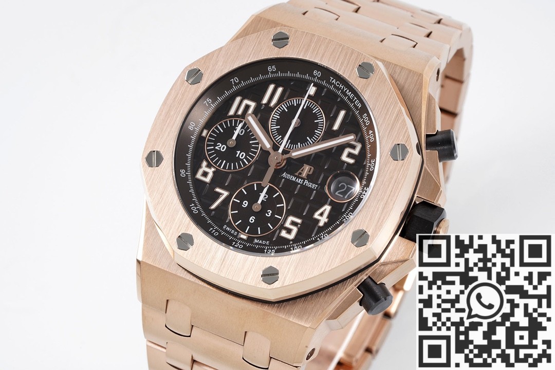 APF Factory Fake AP Royal Oak Offshore 26470 Black Dial Watch