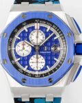 APF Factory Replica Audemars Piguet Royal Oak Offshore 26400SO.OO.A335CA.01 Blue Panda Plate