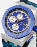 APF Factory Replica Audemars Piguet Royal Oak Offshore 26400SO.OO.A335CA.01 Blue Panda Plate