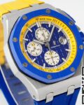 APF Factory Fake Audemars Piguet Royal Oak Offshore 26400SO.OO.A057CA.01 Blue Dial 