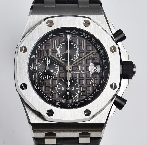 APF Factory Replica Audemars Piguet Royal Oak Offshore 26470ST.OO.A104CR.01 Dark Gray Dial Watch