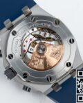 APF Factory Fake Audemars Piguet Royal Oak Offshore 26470ST.OO.A027CA.01 Blue Rubber Strap