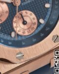 APF Factory Replica Audemars Piguet Royal Oak Offshore 26238OR Rose Gold Blue Dial Watch