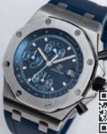 APF Factory Replica Audemars Piguet Royal Oak Offshore 26238ST Blue Dial Watch