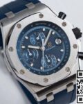 APF Factory Replica Audemars Piguet Royal Oak Offshore 26238ST Blue Dial Watch