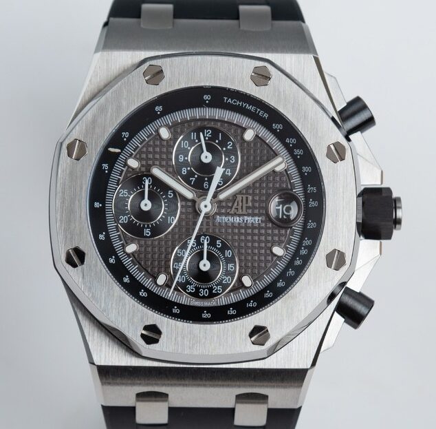 APF Factory Replica Audemars Piguet Royal Oak Offshore 26238TI Dark Grey Dial Watch