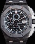 APF Factory Replica Audemars Piguet Royal Oak Offshore 26400AU.OO.A002CA.01 Black Panda Plate Watch