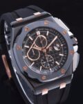 APF Factory Fake AP Royal Oak Offshore 26405CE.OO.A002CA.99.99 Black Dial Watch