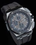 APF Factory Fake AP Royal Oak Offshore 26400IO.OO.A004CA.02 Gray Panda Plate Watch