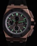 APF Factory Replica AP Royal Oak Offshore 26416RO.OO.A002CA.01 Dark Gray Panda Plate Watch