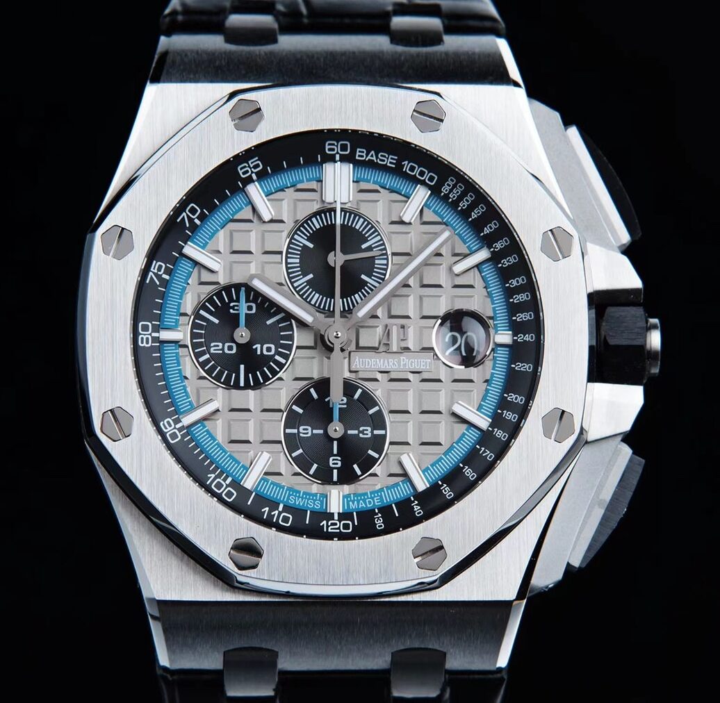 APF Factory Fake Audemars Piguet Royal Oak Offshore 26417BC.OO.A002CR.01 Gray Dial Watch