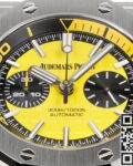 MS Factory Fake Audemars Piguet Royal Oak Offshore 26703ST.OO.A051CA.01 Yellow Panda Plate