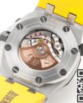 MS Factory Fake Audemars Piguet Royal Oak Offshore 26703ST.OO.A051CA.01 Yellow Panda Plate